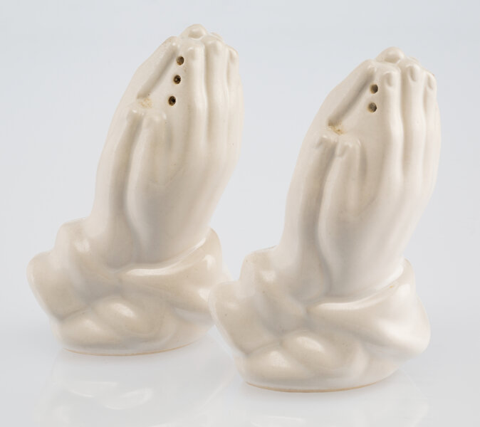 Supreme. Salt and Pepper Shakers (White) (set of two), c. 2013