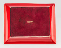 Supreme . Hermes Ashtray (Red and White), c. 2012. Ceramic