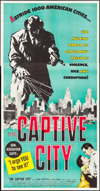 The Captive City, Six Sheet, Movie Posters