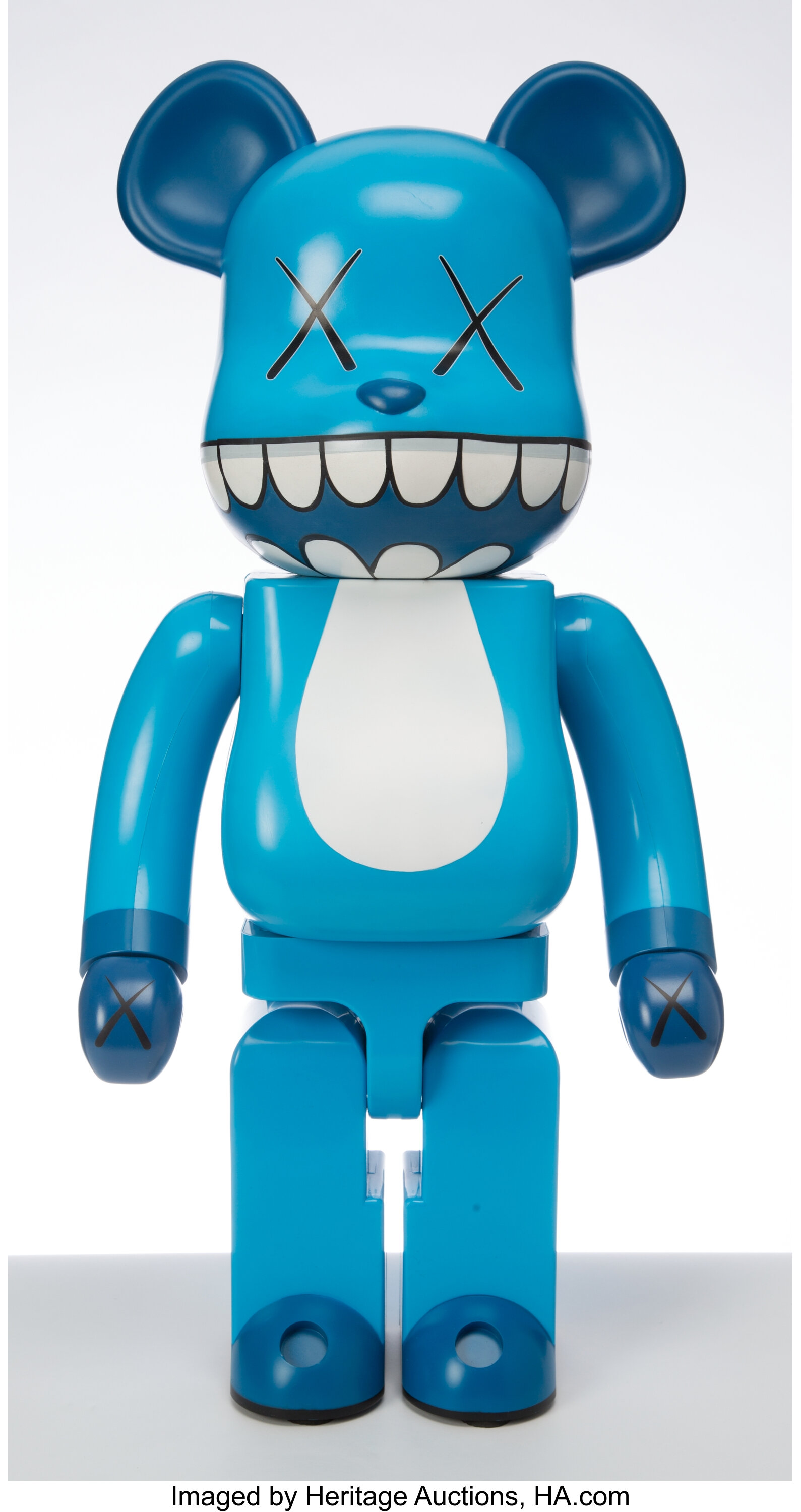 KAWS (American, b. 1974). Chomper BE@RBRICK 1000% , 2003. Painted