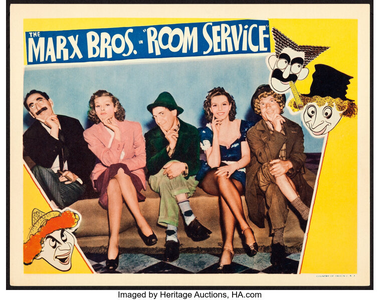 Room Service Rko 1938 Lobby Card 11 X 14 Al