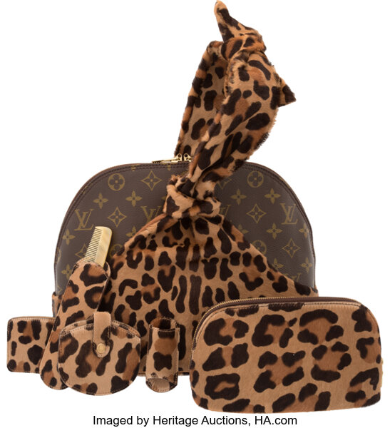 Louis Vuitton x Azzedine Alaia 'Centenaire' Leopard Alma Bag at 1stDibs  louis  vuitton alaia, louis vuitton azzedine alaia, cheetah louis vuitton  background