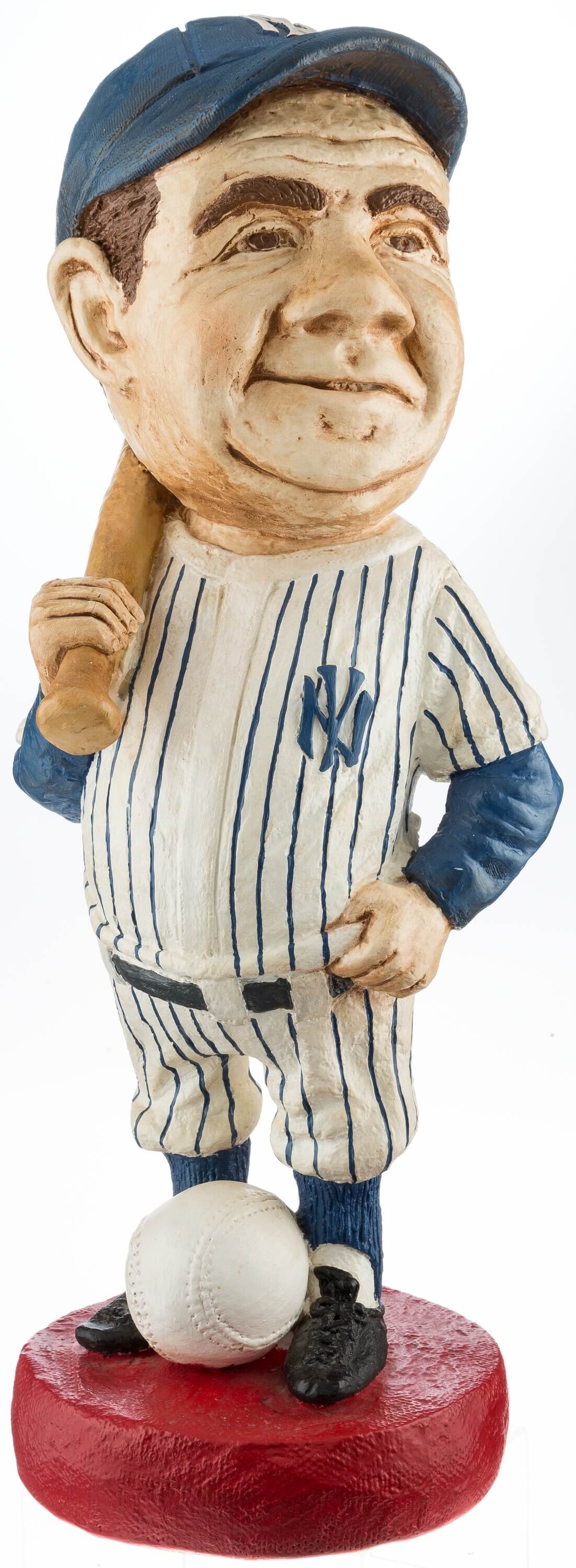 RARE 1972 Babe Ruth Statue Made By Kimro 22” Tall (Road Jersey)