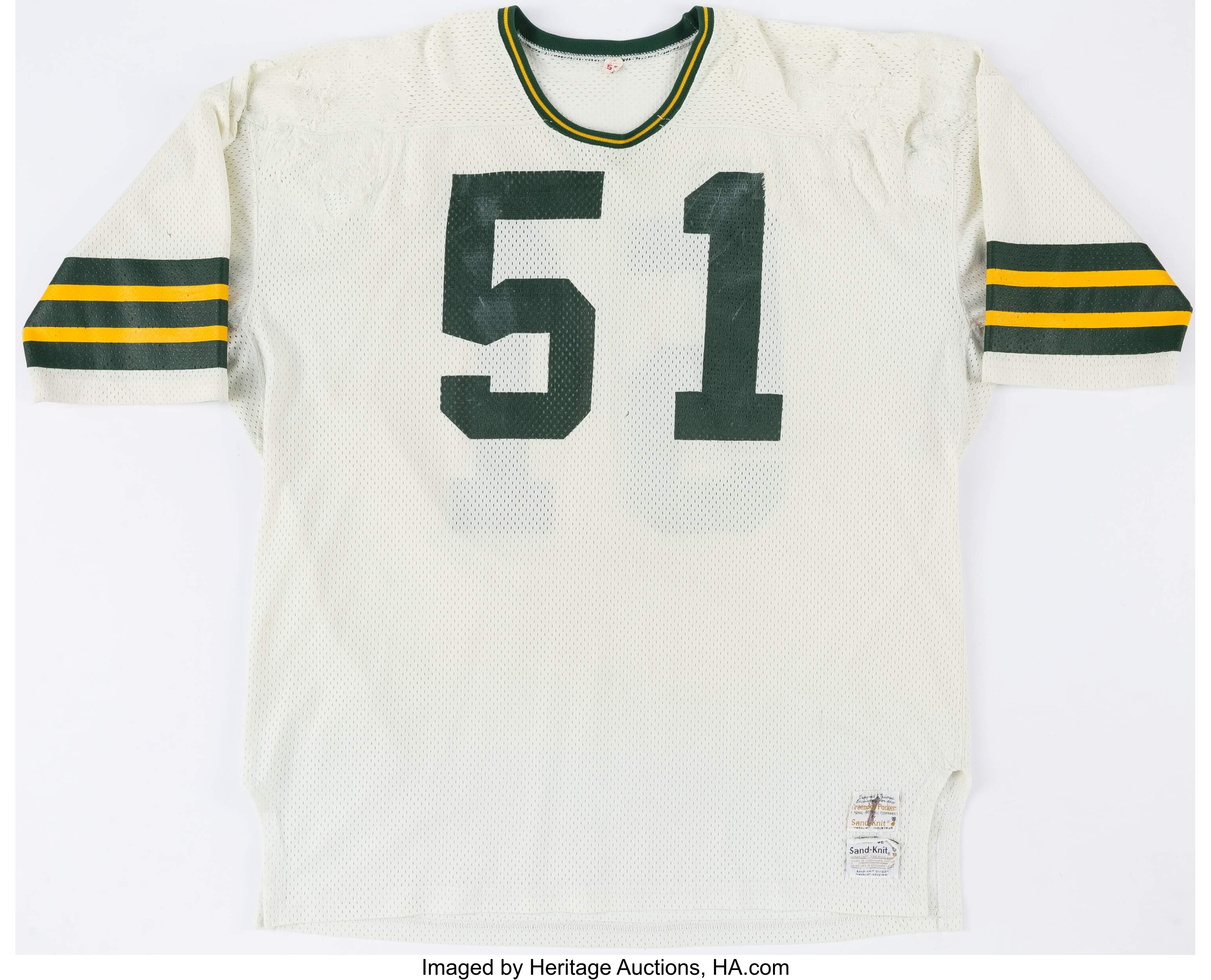 1976 Jim Gueno Game Worn Green Bay Packers Road Jersey