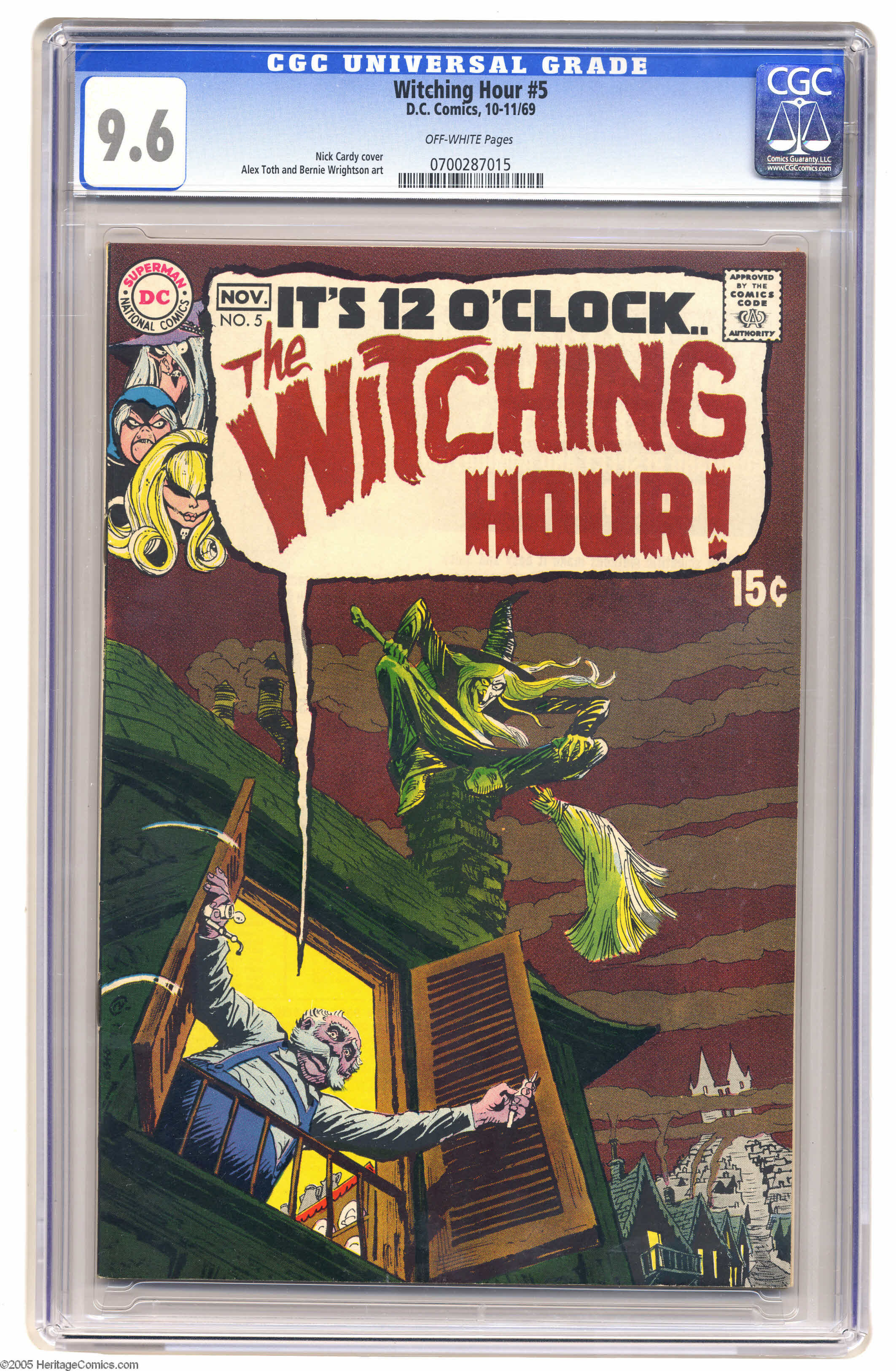 How Much Is The Witching Hour 5 Worth Browse Comic Prices Heritage Auctions