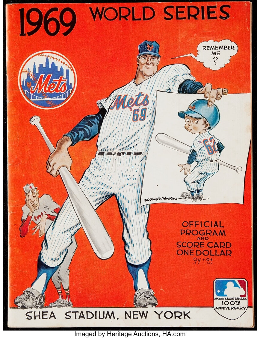 Lot - 1969 New York Mets Shea Stadium: Baseball's One Hundredth