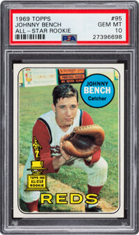 1967 Johnny Bench Autographed Game Worn Pre Rookie Jersey