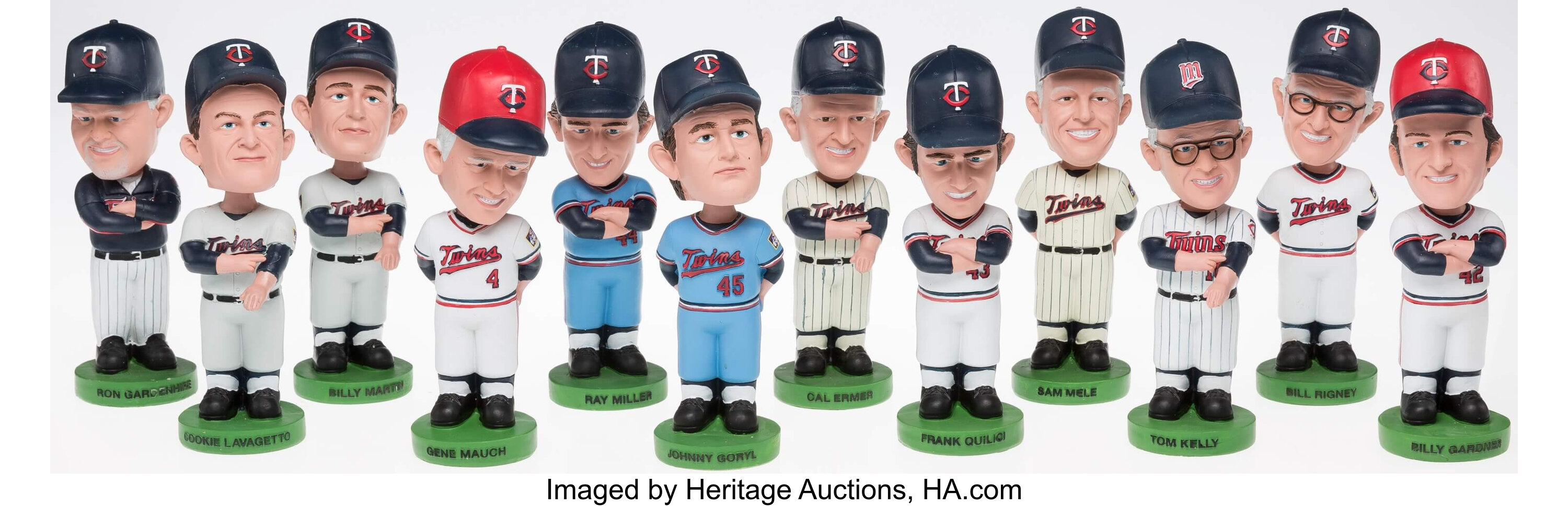 Official Minnesota Twins Bobbleheads, Twins Figurines, Vintage Bobbleheads