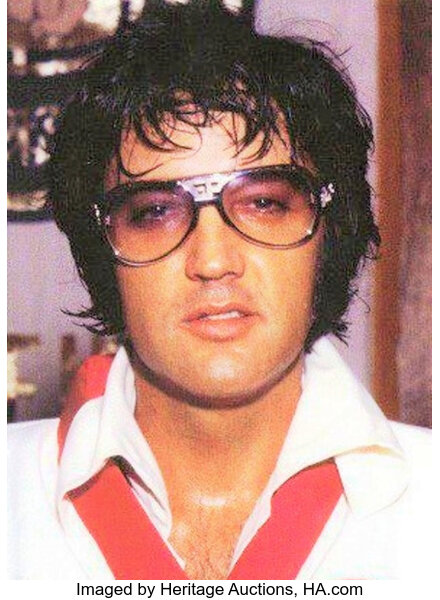 Elvis presley gold sunglasses online