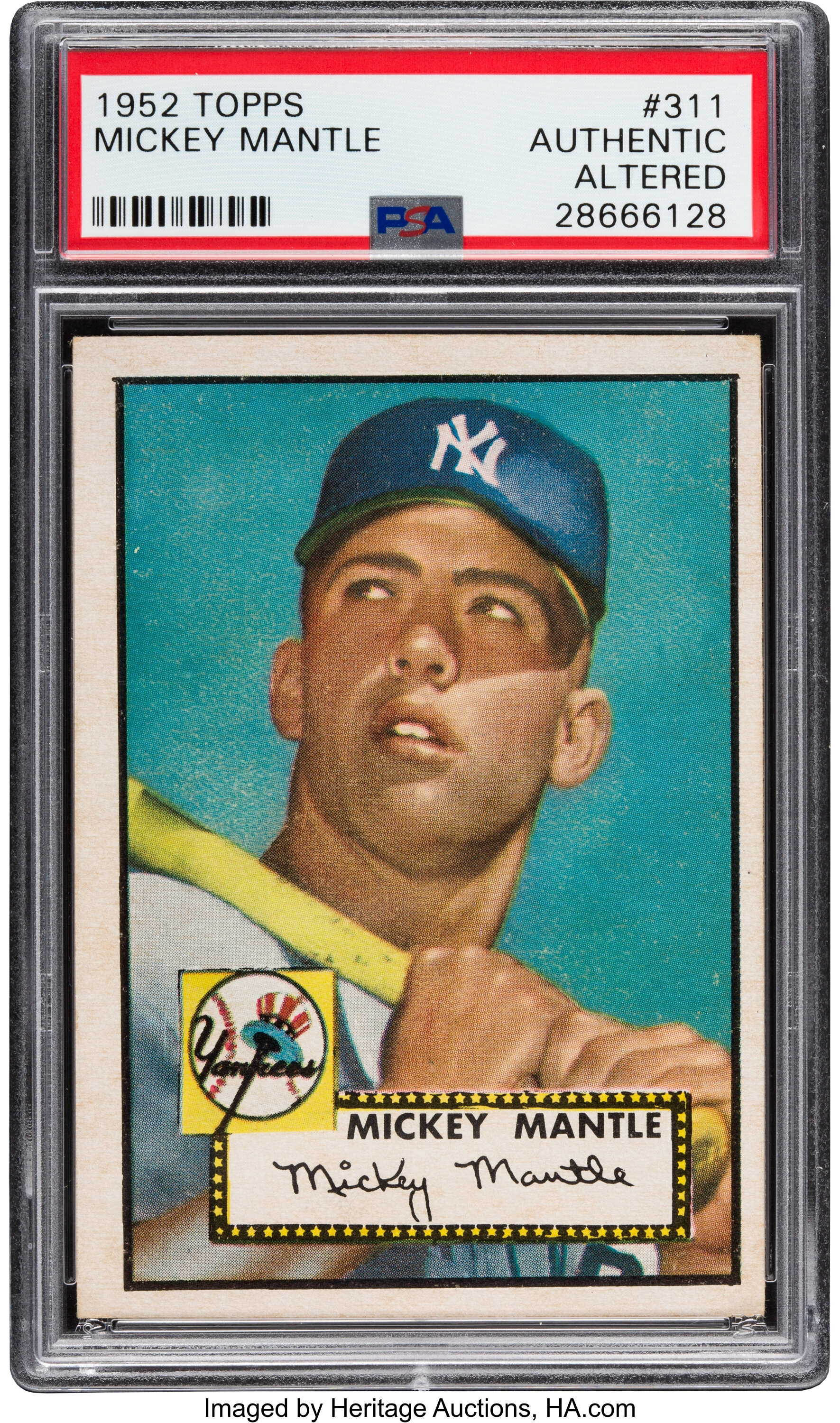 Lot Detail - 1968 TOPPS #280 MICKEY MANTLE AUTOGRAPHED PSA/DNA GEM MINT 10  (AUTO.)