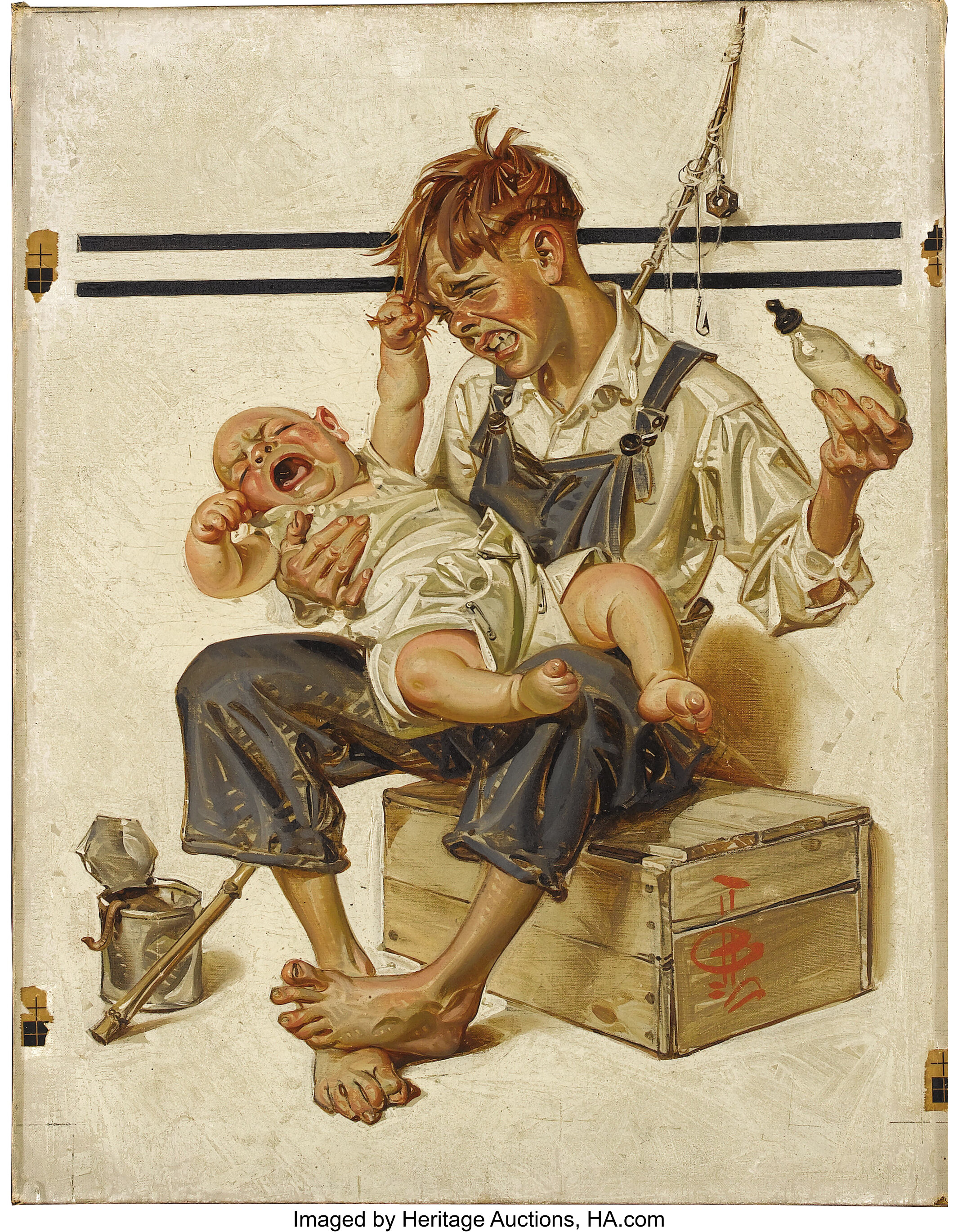 JOSEPH CHRISTIAN LEYENDECKER (American 1874 - 1951) . Original | Lot #58256  | Heritage Auctions