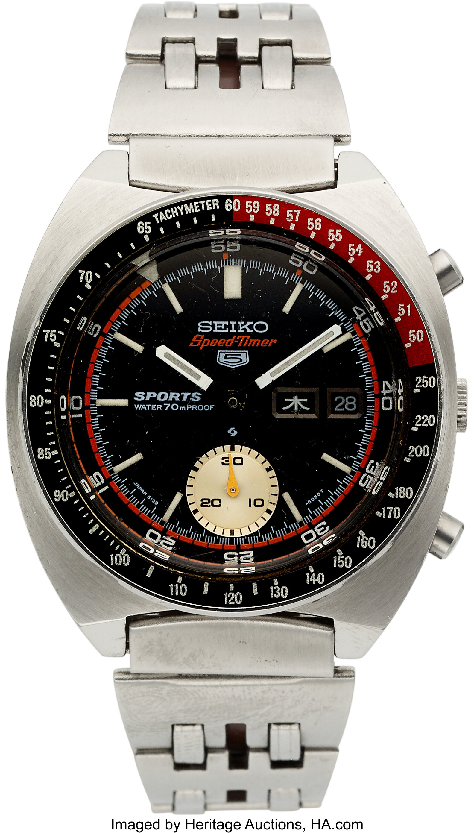 Seiko, Ref: 6139-6031, Speed Timer, Circa 1970's. ... Timepieces | Lot  #54537 | Heritage Auctions