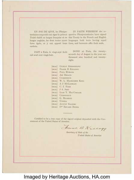 kellogg briand pact map