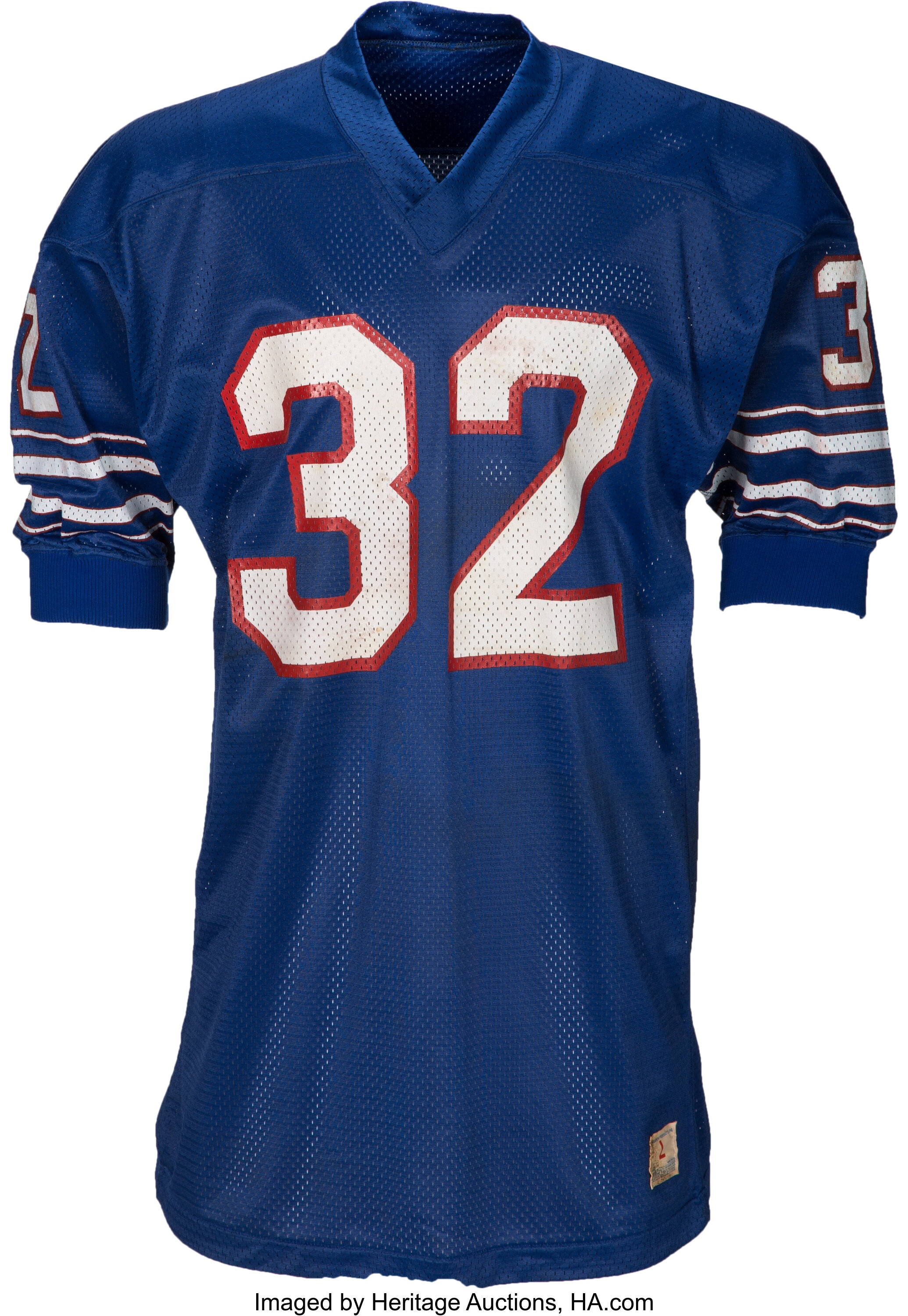 1973 O J Simpson Game Worn Buffalo Bills Jersey From Record 2 000 Lot Heritage Auctions