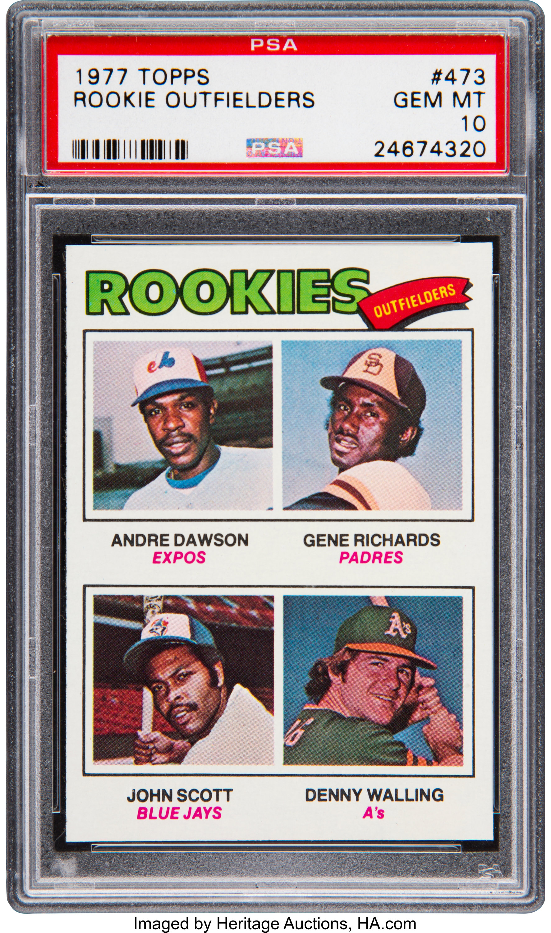 Andre Dawson Rookie Card