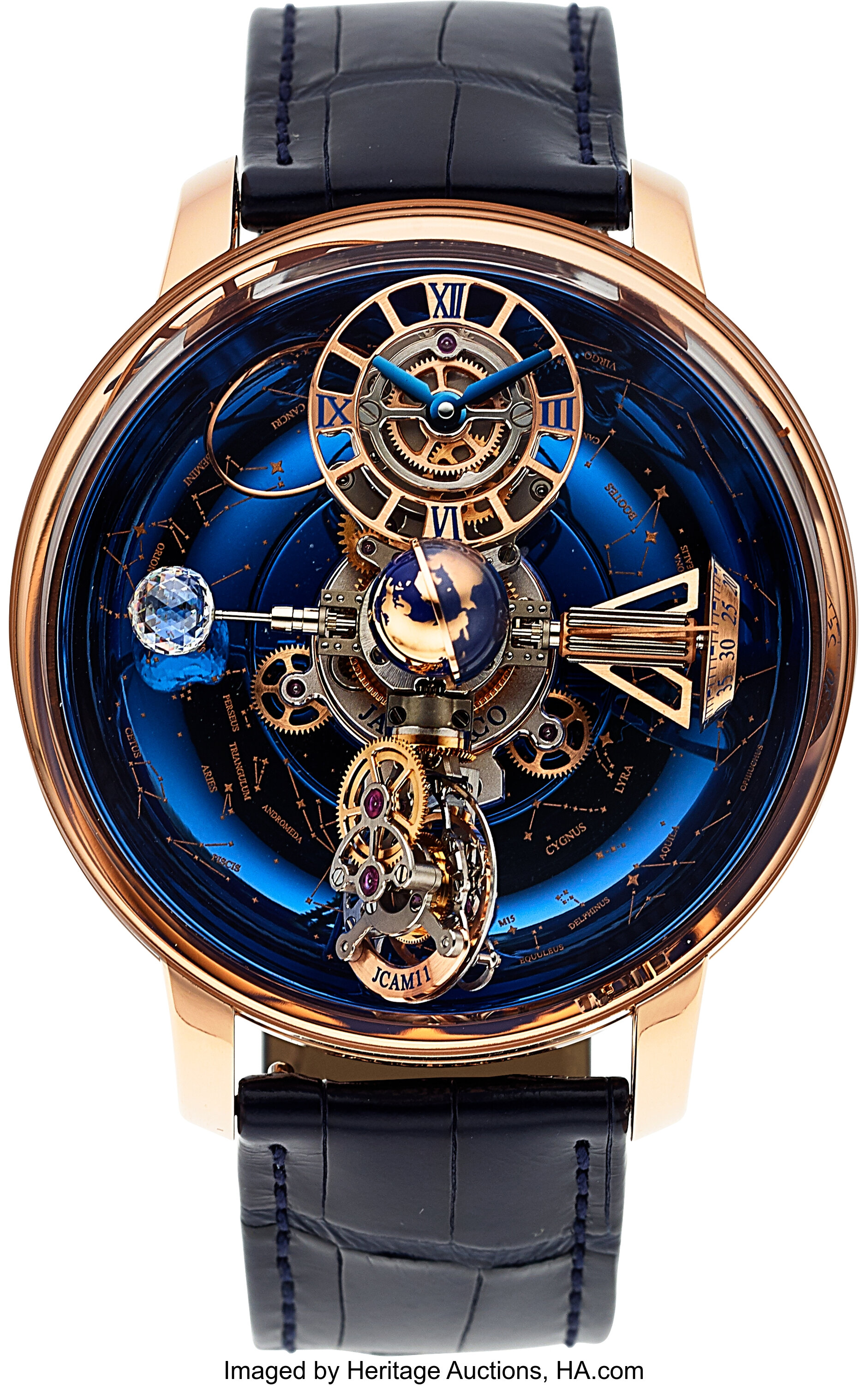 Jacob Co Astronomia Sky 18k Rose Gold Sidereal Celestial Lot