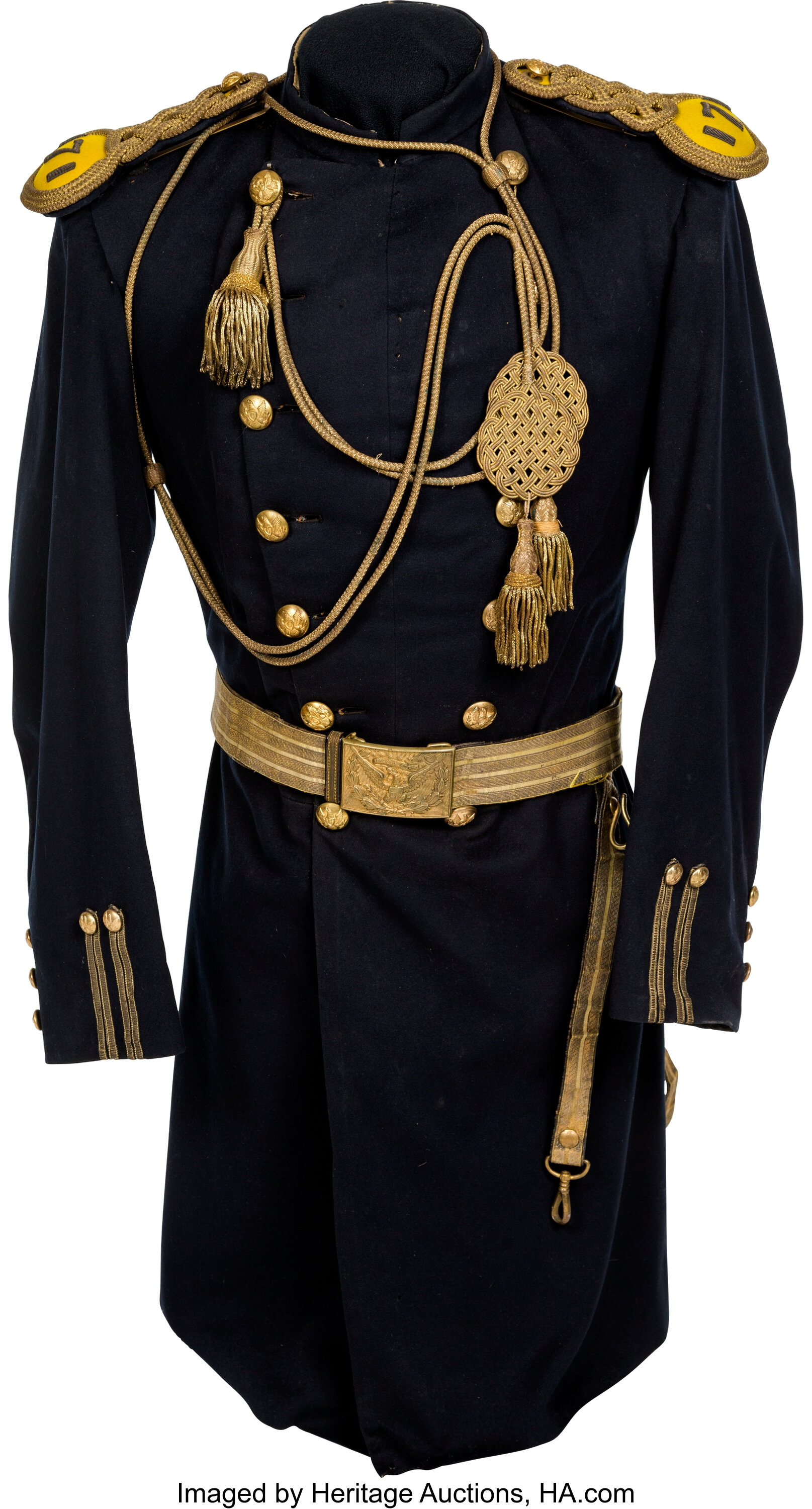 Superb 7th Cavalry Dress Uniform. ... (Total: 3 Items) Militaria | Lot ...