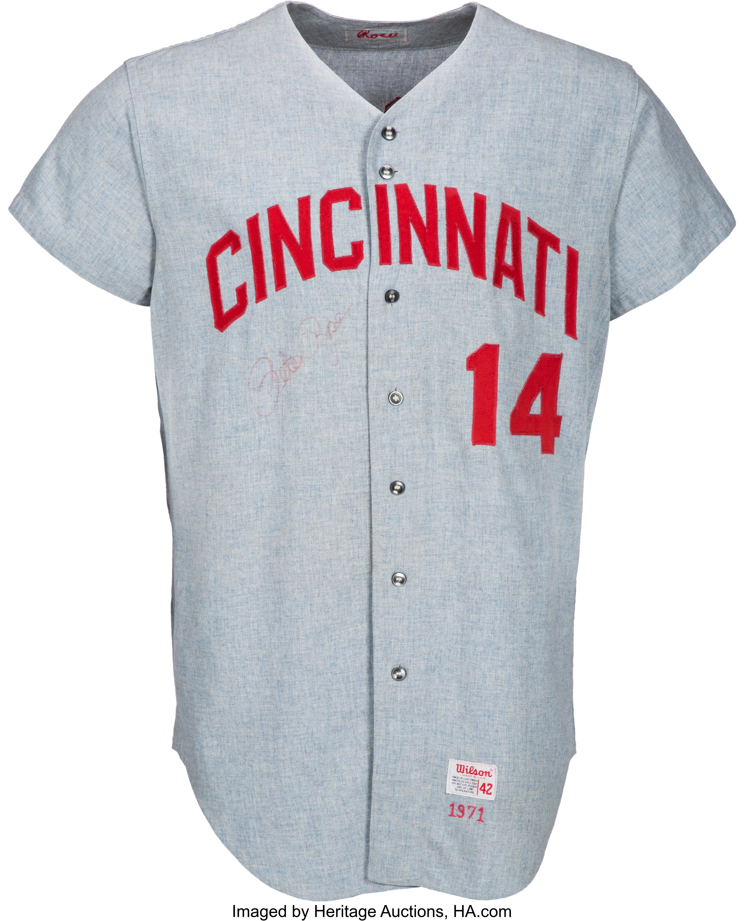 Authentic Cincinnati Reds Red Stockings 1869 Throwback TBC Jersey