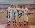 Baseball by BSmile on X: Duke Snider, Joe DiMaggio, Willie Mays & Mickey  Mantle (Old Timers' Day at Shea Stadium - July 16, 1977) #NYC #MLB  #Baseball #History  / X