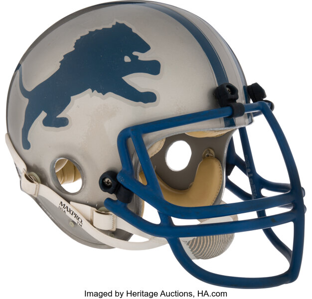 Detroit Lions unveil new football helmet with vintage logo