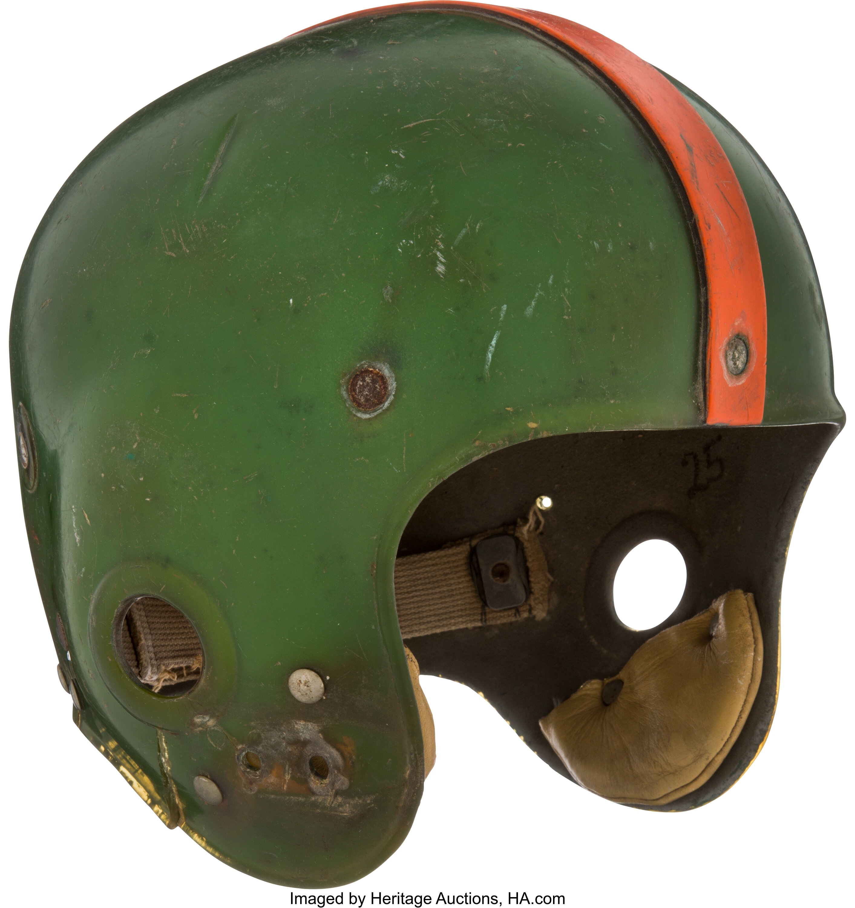 Circa 1950 Laminated Riddell Football Helmet. Football, Lot #54664