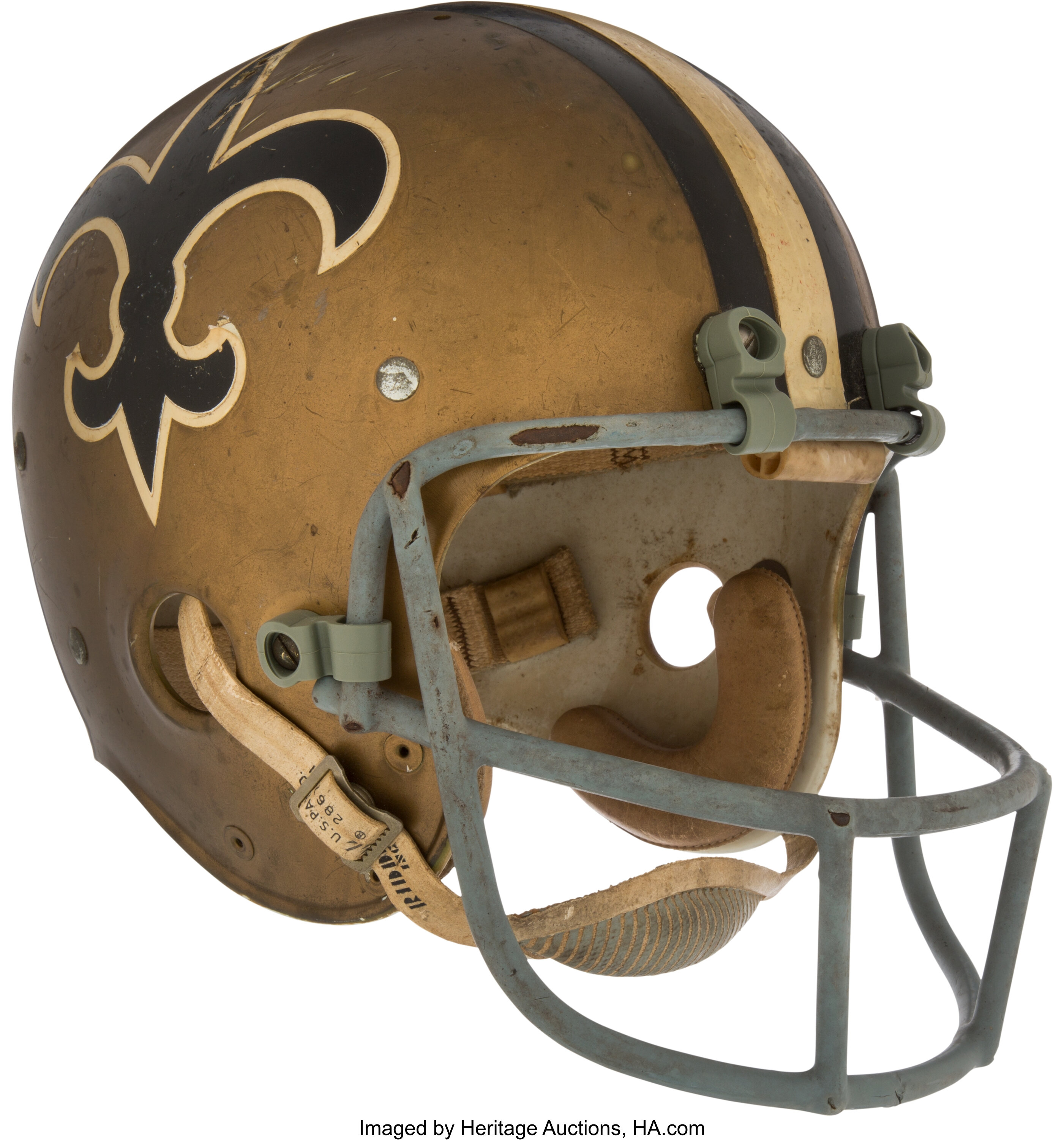 vintage saints helmet