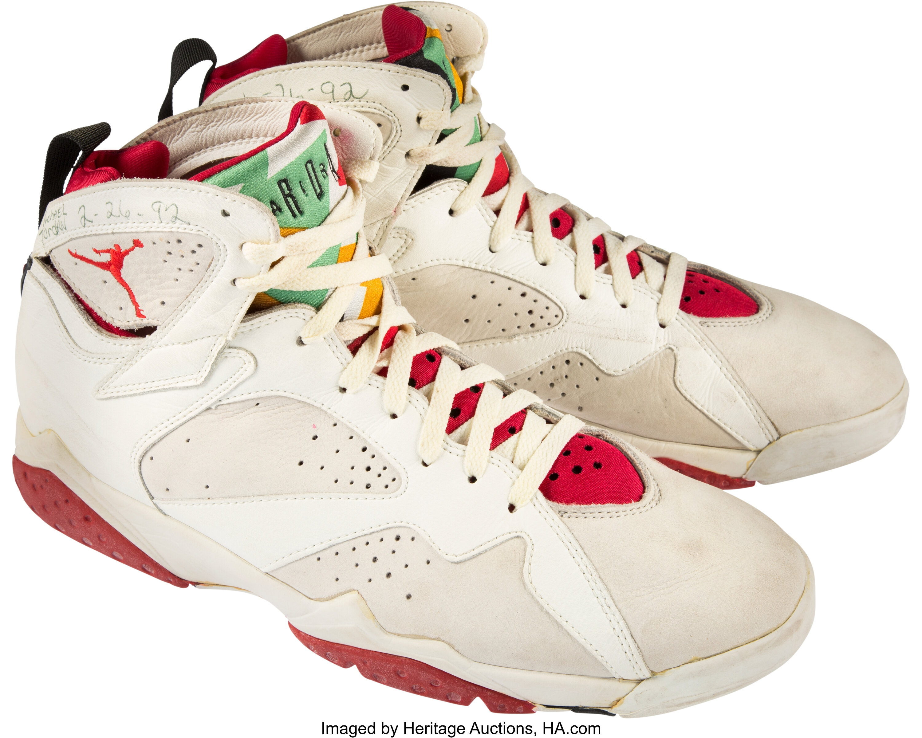 Michael Jordan Worn & Signed 1992 Olympic 'Dream Team' Air Jordan VII  Sneakers, Sports Memorabilia, Part II, Streetwear & Modern Collectibles