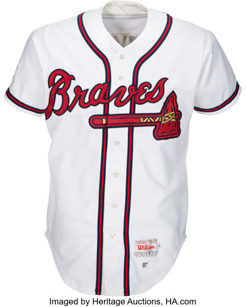 Tom Glavine Jersey In Mlb Autographed Jerseys for sale