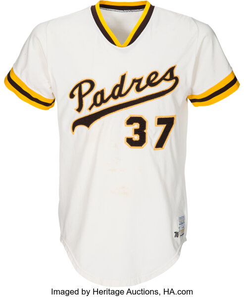 San Diego Padres 1972 uniform artwork, This is a highly det…