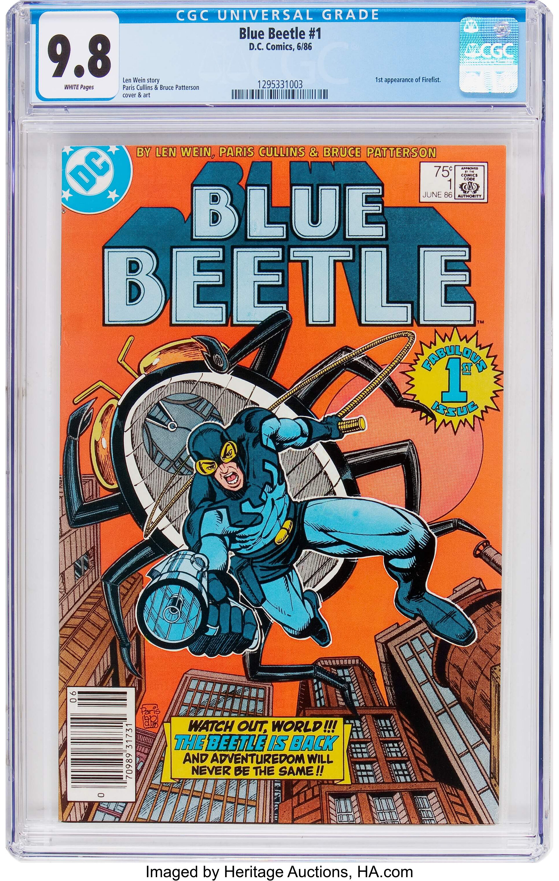 Blue Beetle (1985) #1 - First Printing - Comic Book - RARE - DC