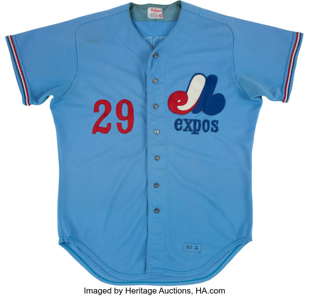 1980 Dale Murray Game Worn Montreal Expos Jersey. .  Baseball, Lot  #51090