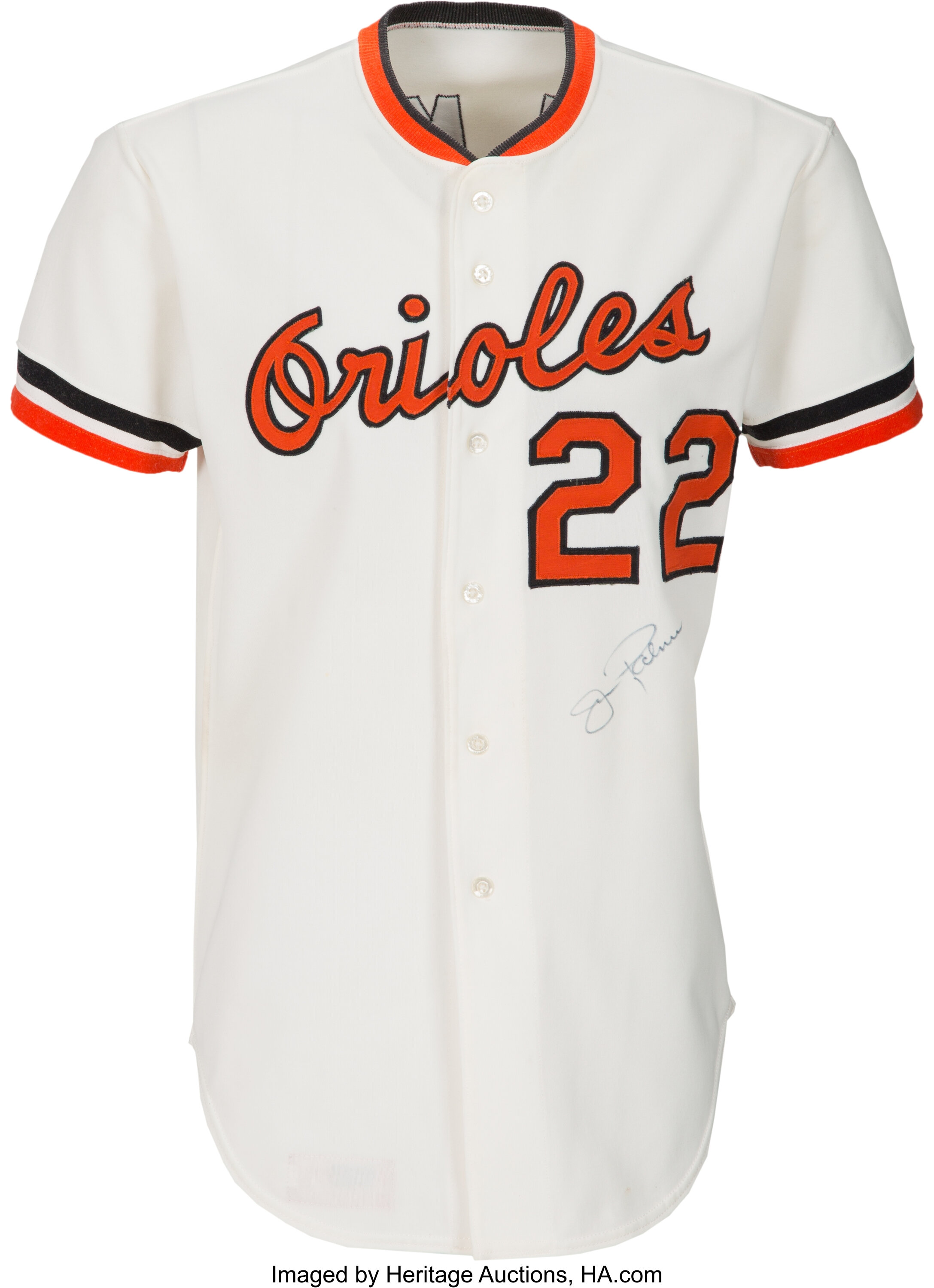 Jim Palmer Baltimore Orioles Orange Throwback Jersey