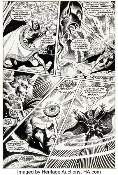 Frank Brunner and Continuity Studios Marvel Premiere #10 Page 6
