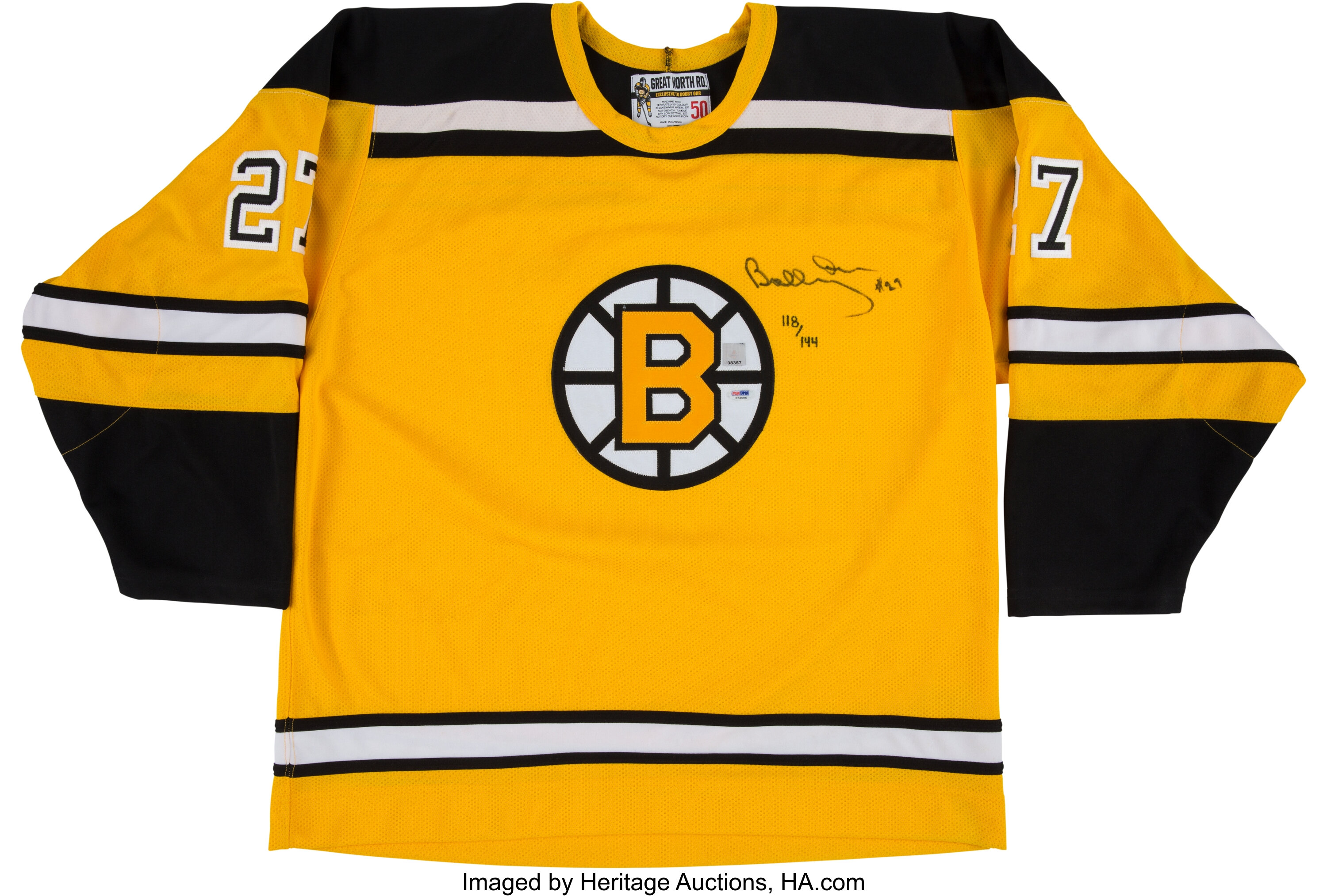 CCM NHL Boston Bruins Bobby Orr Heritage Jersey - NHL from USA Sports UK