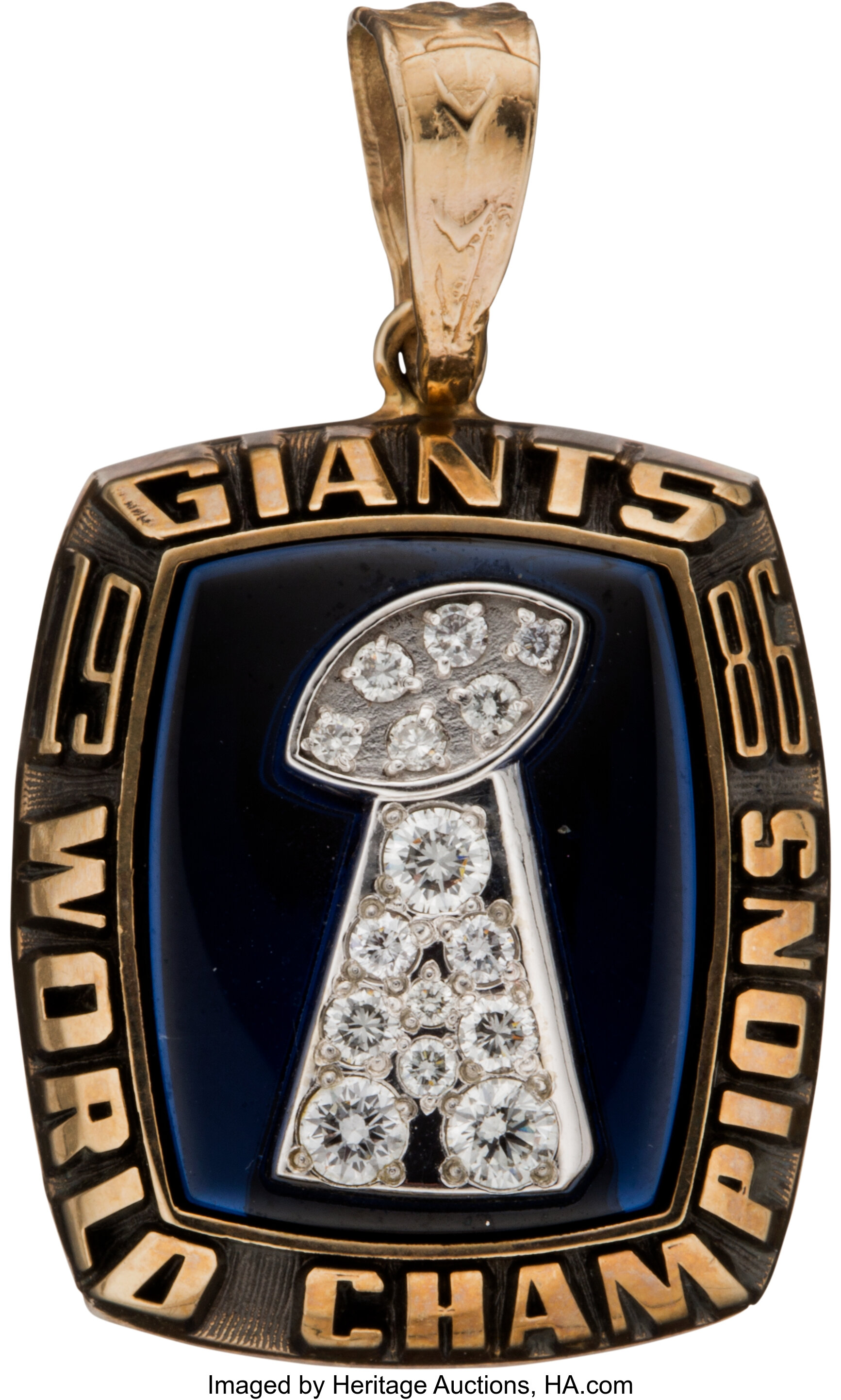 New York Giants 1986 NFL Super Bowl Championship Ring