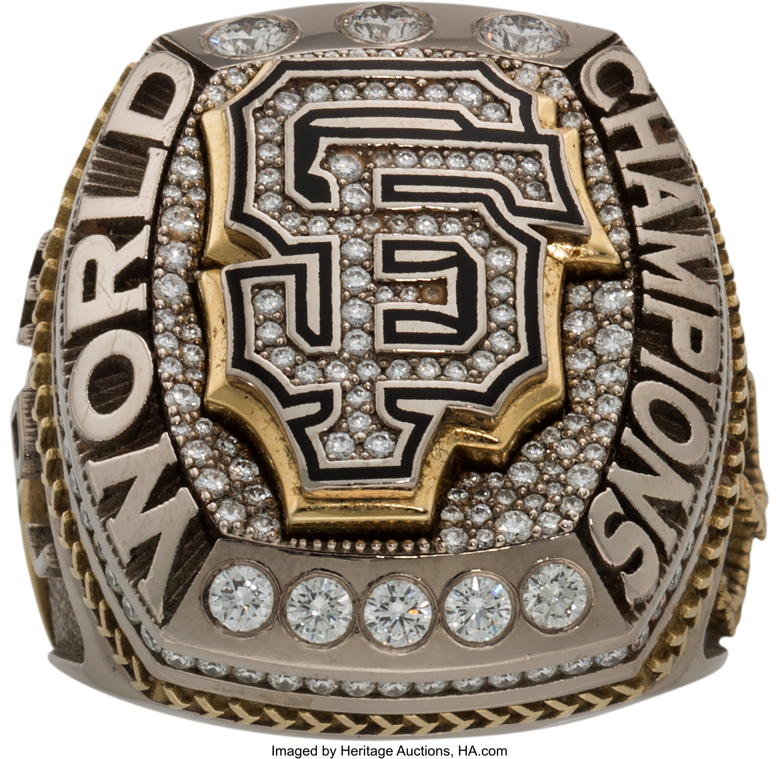 Gold Edition SF Giants Uniform for the 2014 Ring Ceremony