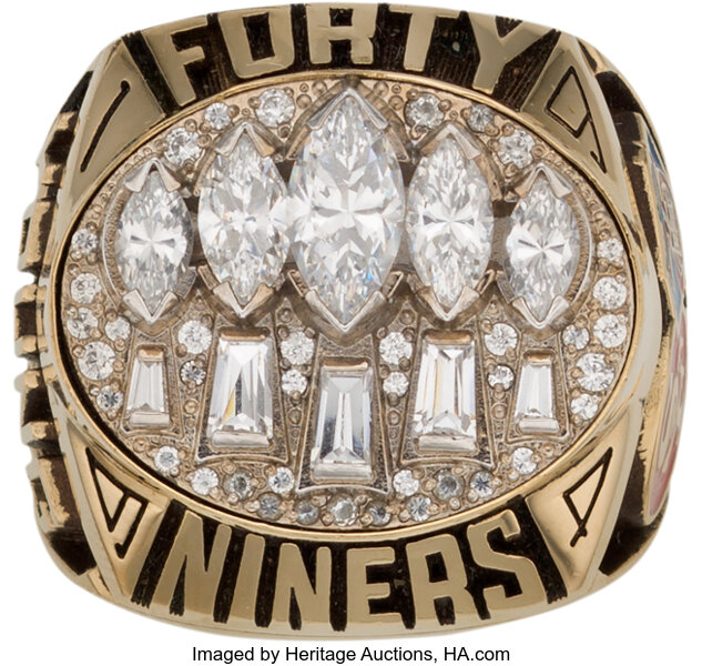San Francisco 49ers Classic Goldplated NFL Ring — Sports Jewelry