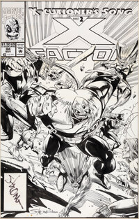 X Force Original Art For Sale Comicarttracker