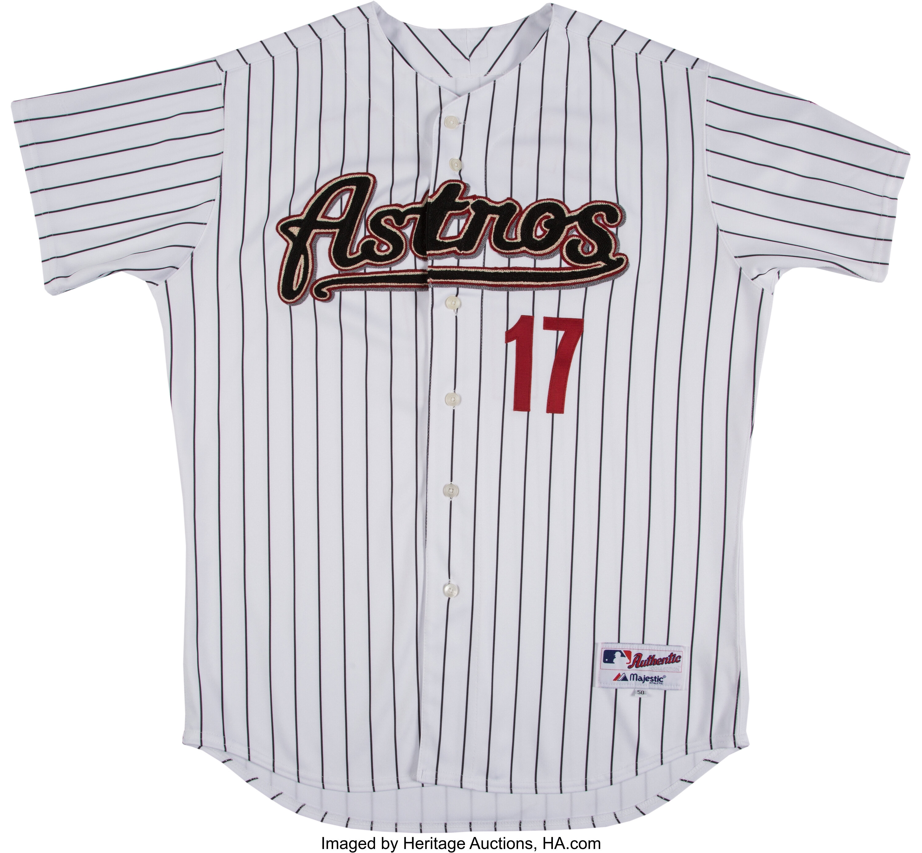 Houston Astros Uniform History Clock_20074333