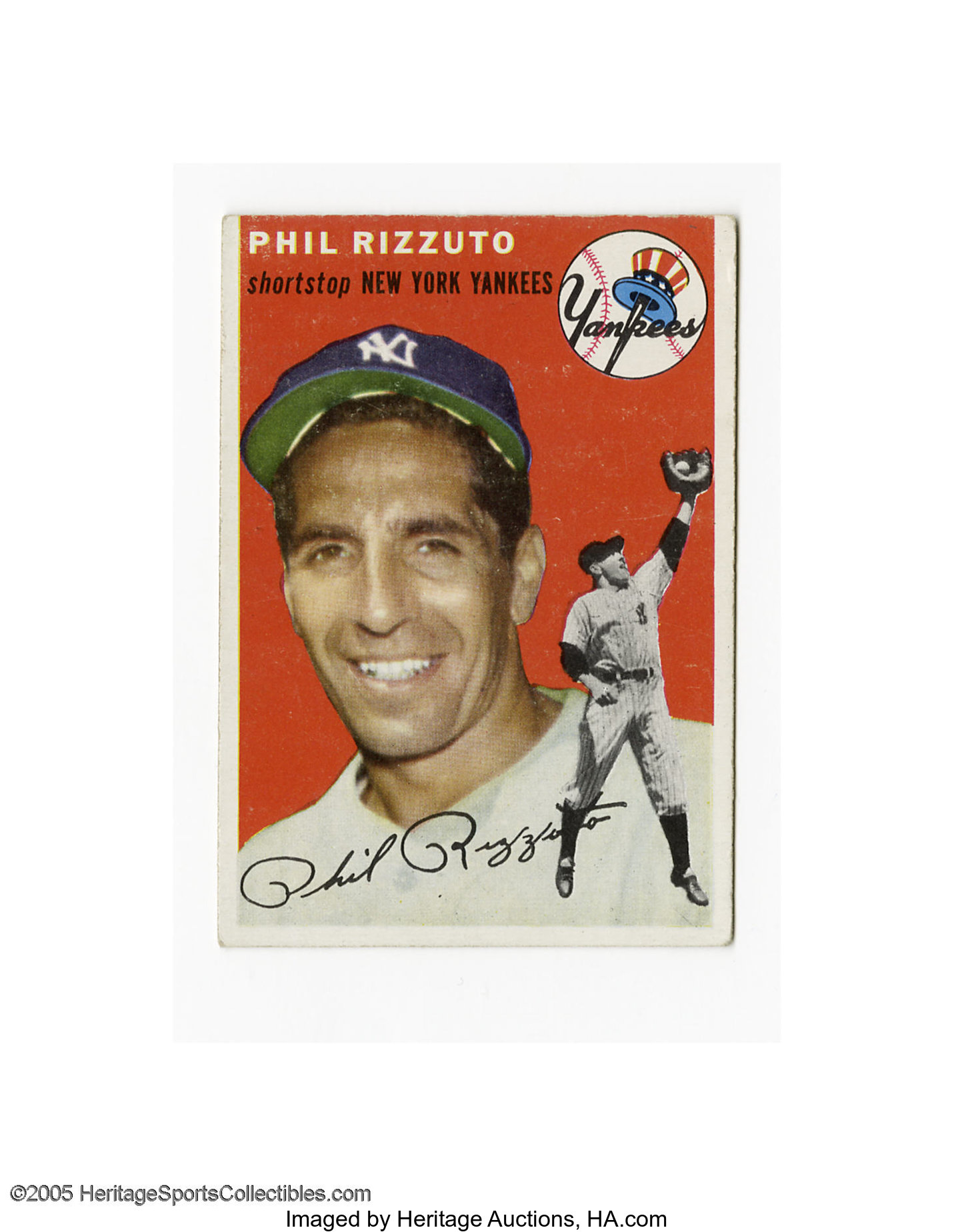 1954 Topps Phil Rizzuto #17