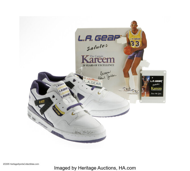 Do you remember this 1990 L.A. Gear Commercial with Kareem Abdul-Jabba