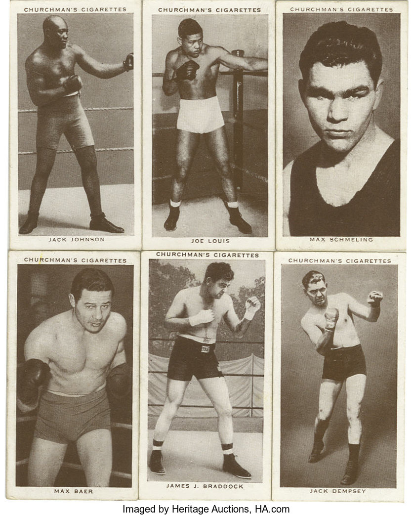 1938 Churchman Boxing Personalities (W.A. & A.C. Churchman) Max