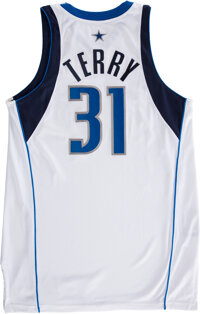 Jason Terry 31 Dallas Mavericks NBA Brand Blue Jersey Boy's XL 18-20 used