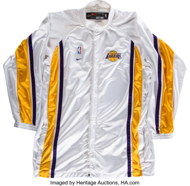 1992-93 Orlando Magic # Game Issued White Warm Up Jacket 48 DP13870