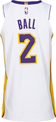 Lonzo Ball - Los Angeles Lakers - Game-Worn Classic Edition