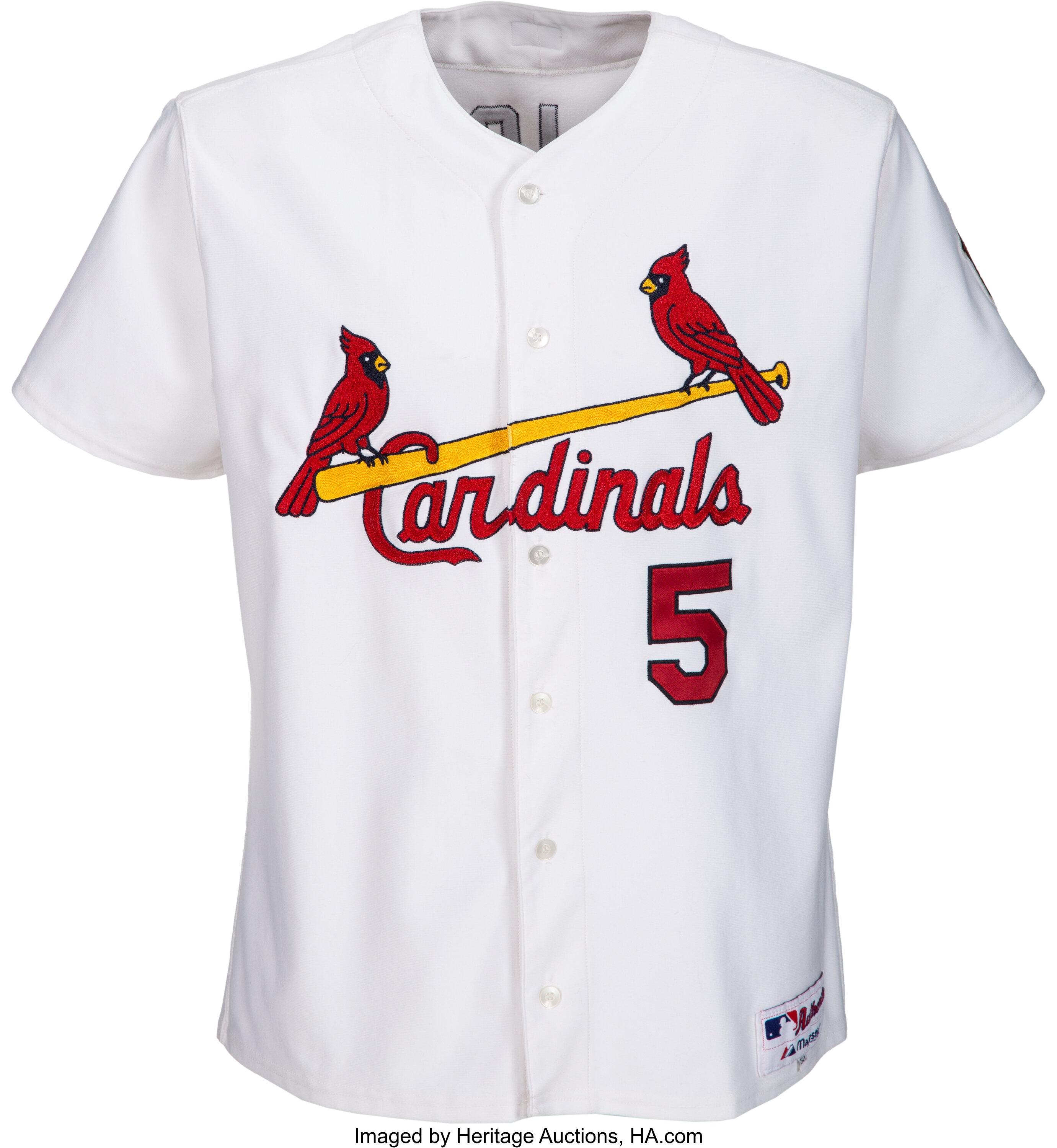 2006 Albert Pujols Game Worn St. Louis Cardinals Jersey