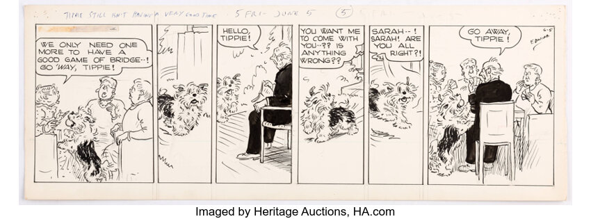 Edwina Dumm Cap Stubbs And Tippie Daily Comic Strip Original Art Lot Heritage Auctions