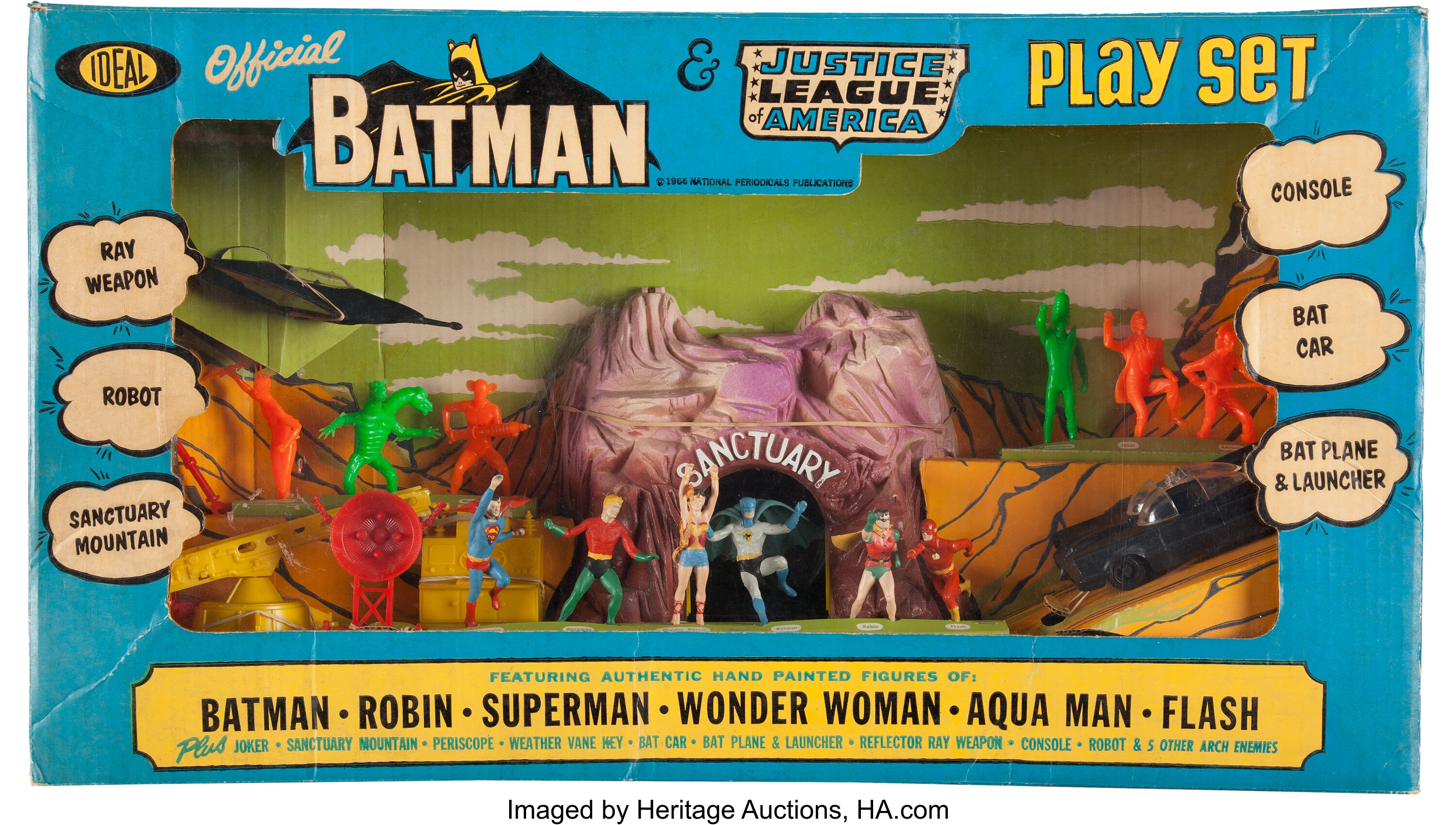 ideal justice league playset