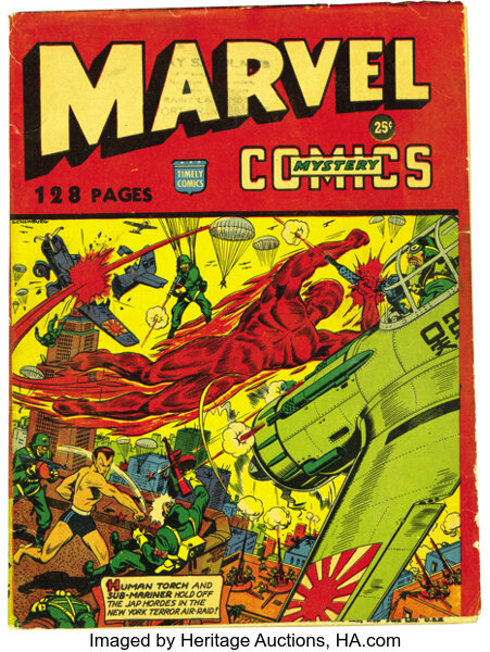 Marvel Mystery Comics 132 Page Issue Variant Edition Timely