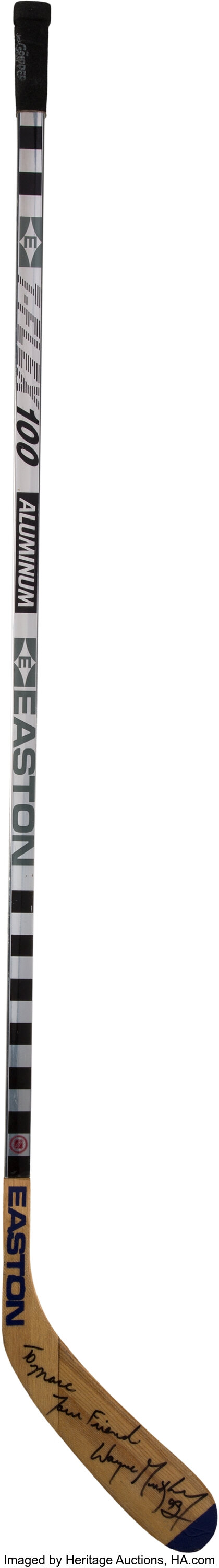 Wayne Gretzky Game Issued Easton Stick